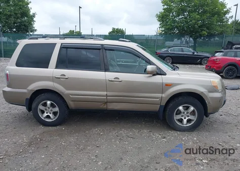2006 Honda Pilot Ex-L из США, поврежденный, VIN 5FNYF28756B008300